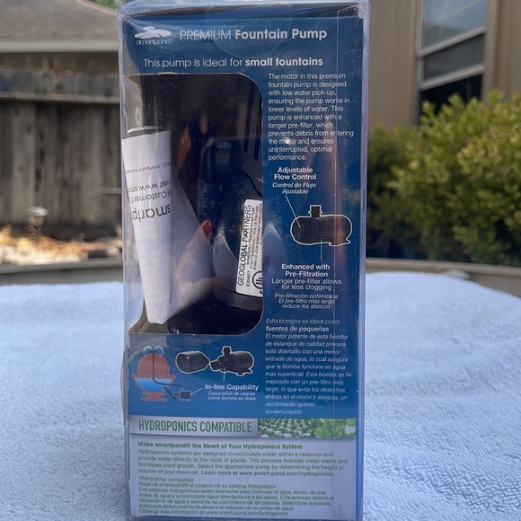 SMARTPOND FOUNTAIN WATER PUMP,  PREMIUM - Picture 3 of 5